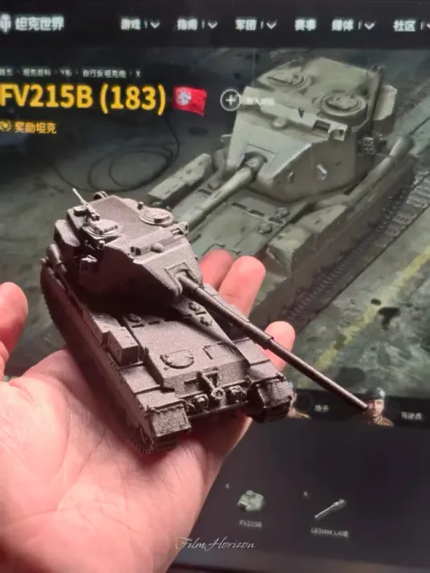 FV215B(183) 坦克世界 FV215B183 自行反坦克炮 1:72 — Фото 6 из 6