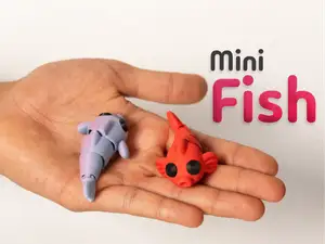 Mini Fish – Articulated & Keychain