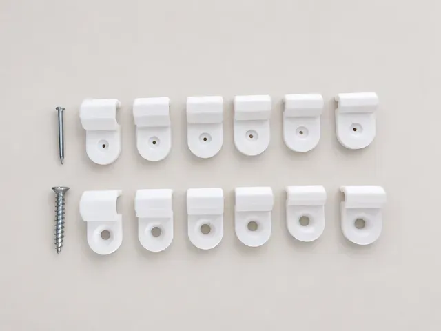 Cable Wall Clips – Screw & Nail Mount | 3–8 mm — Фото 3 из 9