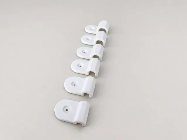 Cable Wall Clips – Screw & Nail Mount | 3–8 mm — Фото 4 из 9