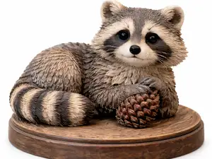 Sitting Raccoon