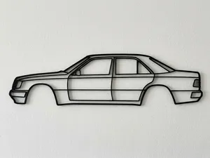 Mercedes Benz W124 E Class 500e Wall Art