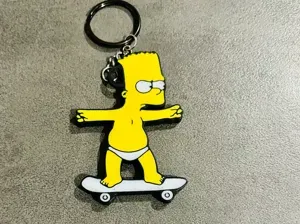 iconic Bart Simpson vibe