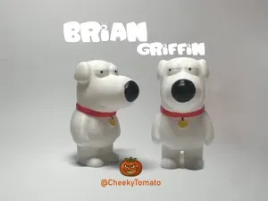 Brian Griffin Figurine – Family Guy DeskBuddy