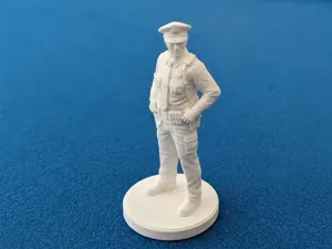Policeman miniature