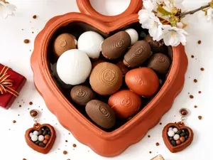 Heart Chocolate Bag Charm