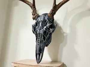 Broadhead 2.0 Full Deer Skull - BAS Antler Mount