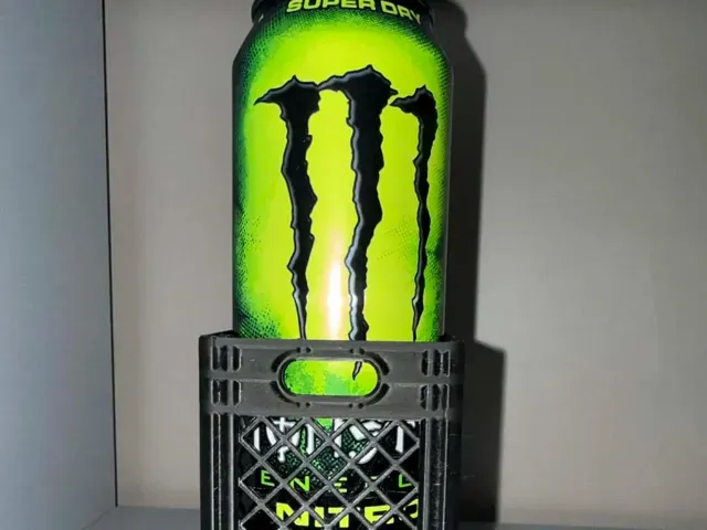 Crate-Style Car Cup Holder – 3D Printed