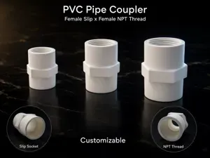 Pipe Coupler - Female Slip/Female Thread Reducing