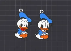 cute disney / looney tunes babies keychain / necklace charm (free for commercial use)