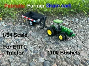 1/64 Scale 1100 Bushel Walking Dual Grain Cart