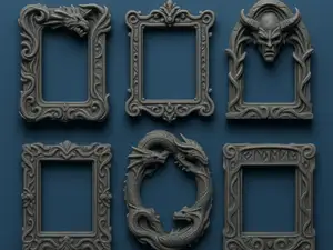 Fantasy Picture Frames Pack