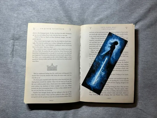 Female Jedi Blue Saber Hueforge Bookmark - 2 sizes — Фото 4 из 9