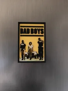 Bad Boys movie poster fridge magnet