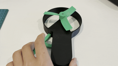 Squeeze Wind (Handheld Fan)