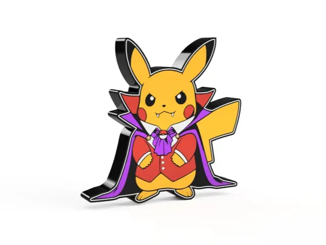 Pikachu Vampire Halloween Lightbox
