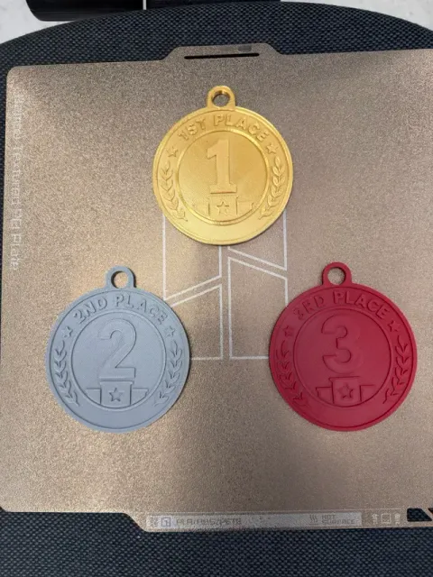 1st 2nd 3rd Place Medals – Competition Awards — Фото 2 из 5