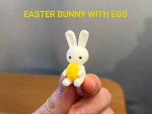 Easter Bunny with Egg