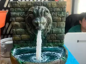 狮头喷泉