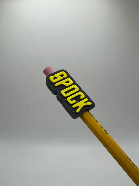 Star Trek Font Custom Pencil Topper Maker — Фото 10 из 10