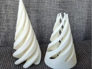 Kinetic Spiral Passthrough Fidget Cone