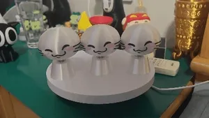 火影可爱摸头按键解压小玩具