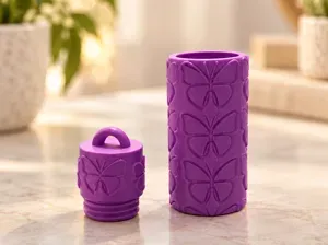 Butterfly Chapstick Holder I Keychain