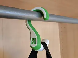 Bag Coat Hanger V4 (Bambu Logo)
