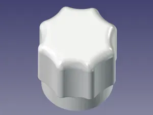 Manopola rubinetto WC