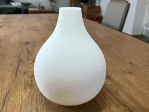 Shibui Vase Tsuki – matte raue Strukturvase