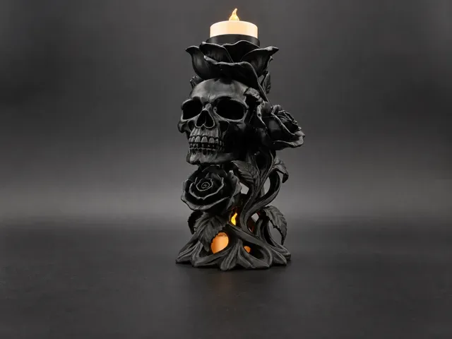 Thorns of the Dead – Skull and Rose Tea Light — Фото 8 из 13