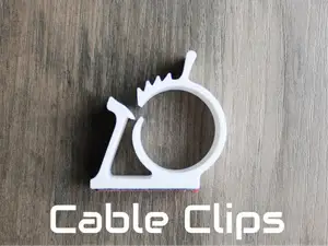 Snap-Lock Cable Clip with 3M Tape