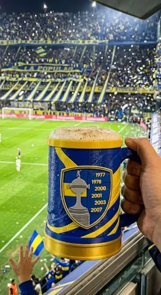 Parche para Chop Boca Juniors 6 Copas Libertadores — Image 3 of 4