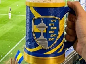 Parche para Chop Boca Juniors 6 Copas Libertadores