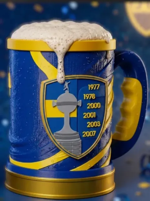 Parche para Chop Boca Juniors 6 Copas Libertadores — Image 4 of 4