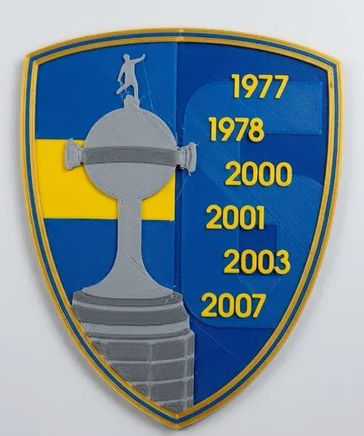 Parche para Chop Boca Juniors 6 Copas Libertadores — Image 2 of 4
