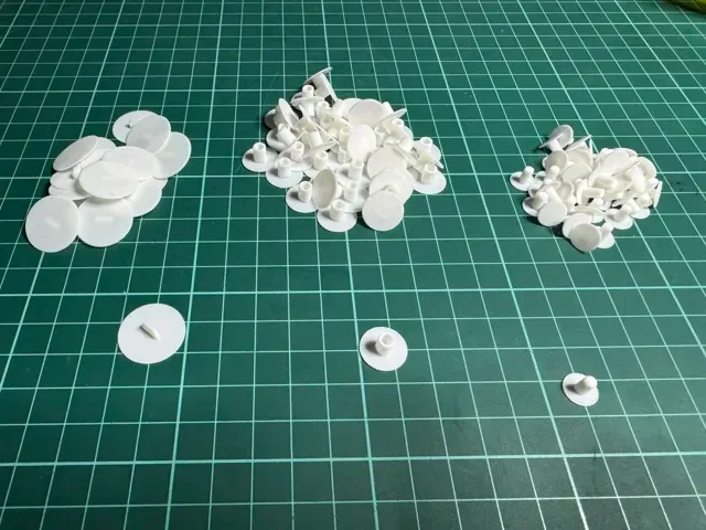 IKEA Billy hole / screw cover (3.2mm, 5mm, screw) — Image 2 of 15