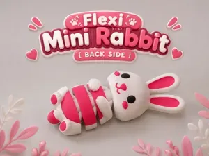 Flexi Mini Rabbit [ BACK SIDE ]