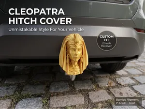 Cleopatra Tow Hitch Cover Plug