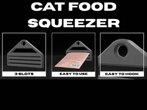 Cat Food Squeezer – Pouch Clip