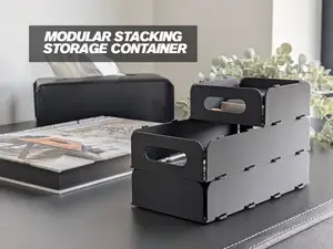 Modular Stackable Organizer Storage Container
