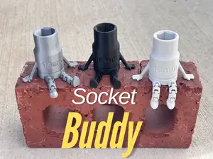 10mm Socket with articulated legs