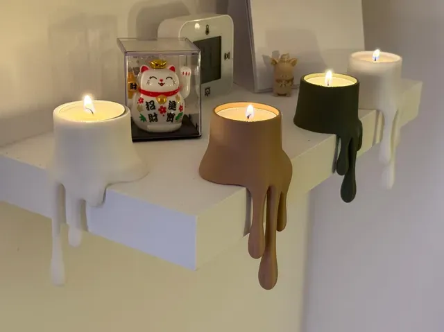 Melting Candles – LED Tealight Edge Holders — Фото 6 из 14