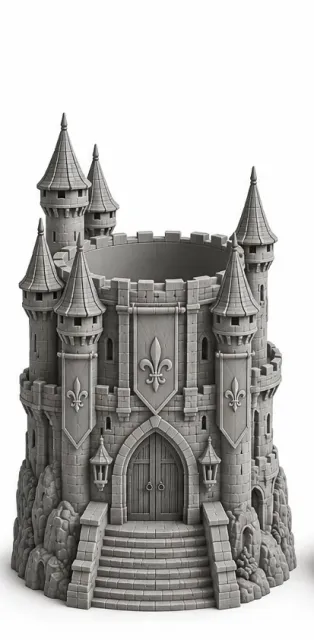 Stone Castle Pen Holder Medieval Castle — Фото 6 из 8