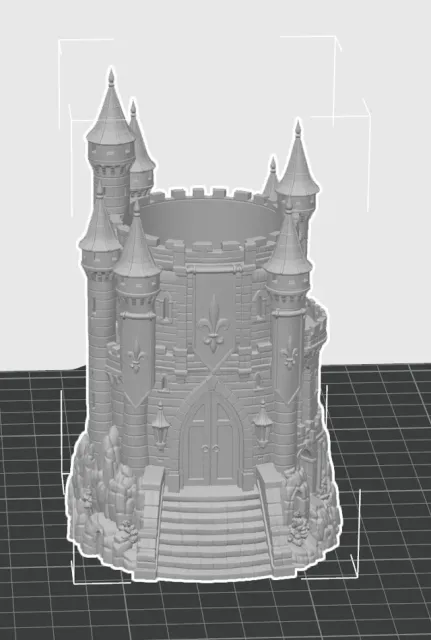 Stone Castle Pen Holder Medieval Castle — Фото 8 из 8
