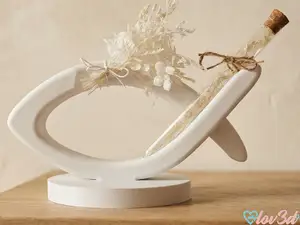 Modern Ichthys Vase - Communion & Confirmation