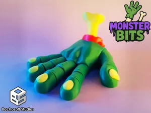 Monster Bits | Articulated Zombie Hand Multicolor