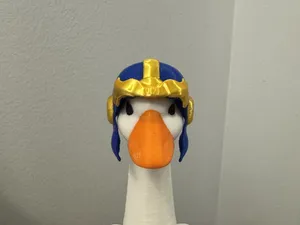 Thanos helmet for desk goose