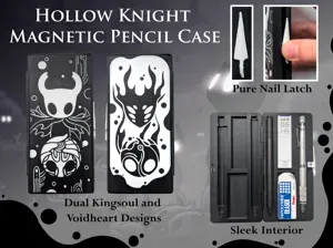 Hollow Knight Magnetic Pencil Case