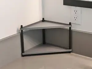 Corner Bathroom Shelf (2-5 shelves expandable)